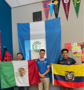 Proyecto Saber’s students celebrating Mexican Independence Day in 2022 in the classroom. Photo by Proyecto Saber. 